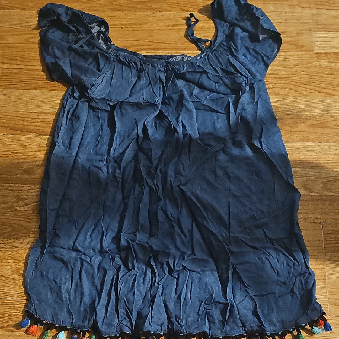 Tiana B. Denim Blue Top